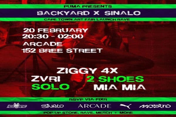 Picture of Puma Presents: Backyard x Sinalo Launch Rave cover image