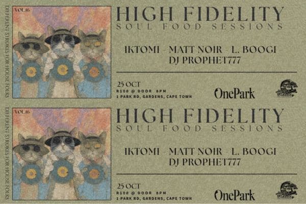 Picture of High Fidelity Soul Food Sessions Vol. 16 cover image