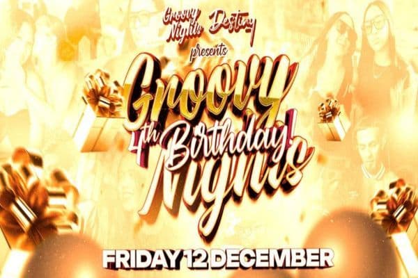 Picture of GROOVY NIGHTS 4TH BIRTHDAY cover image