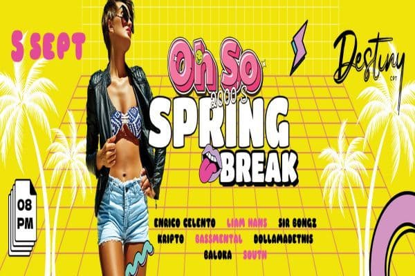 Picture of OH SO 2000'S SPRING BREAK  cover image