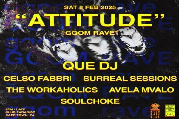 Picture of "ATTITUDE" - GQOM RAVE cover image