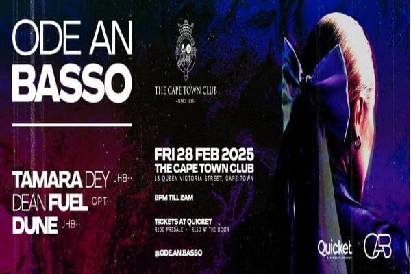 Picture of Ode an Basso featuring Tamara Dey, Dean Fuel, Dune cover image