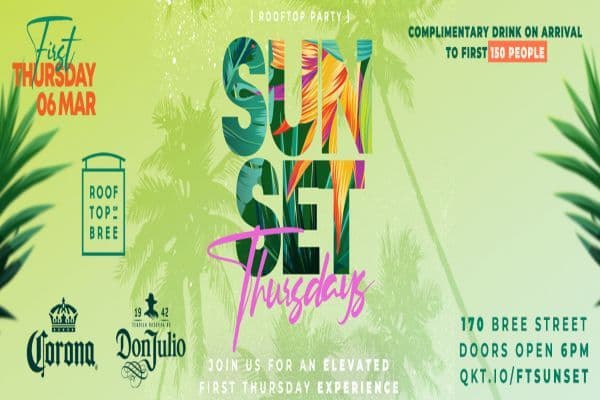 Picture of Sunset Thursdays Rooftop Party cover image