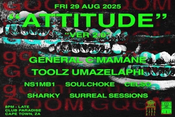 Picture of "ATTITUDE" 2.0 - GQOM PARTY cover image