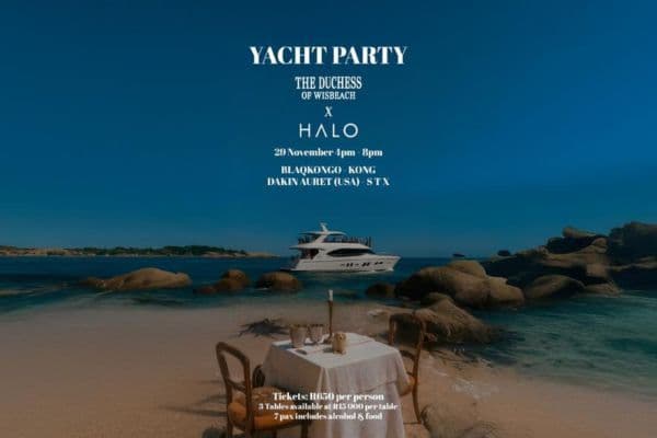 Picture of HALO X DUCHESS OF WISBEACH - YACHT PARTY cover image