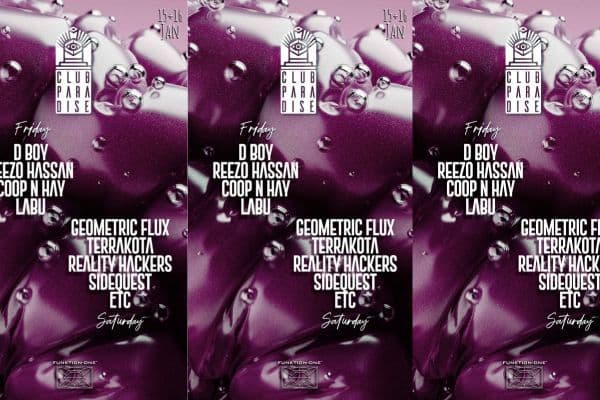 Picture of CLUB PARADISE FRIDAY: REEZO HASSAN, D BOY cover image